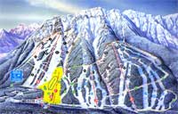 Banff Norquay große Karte